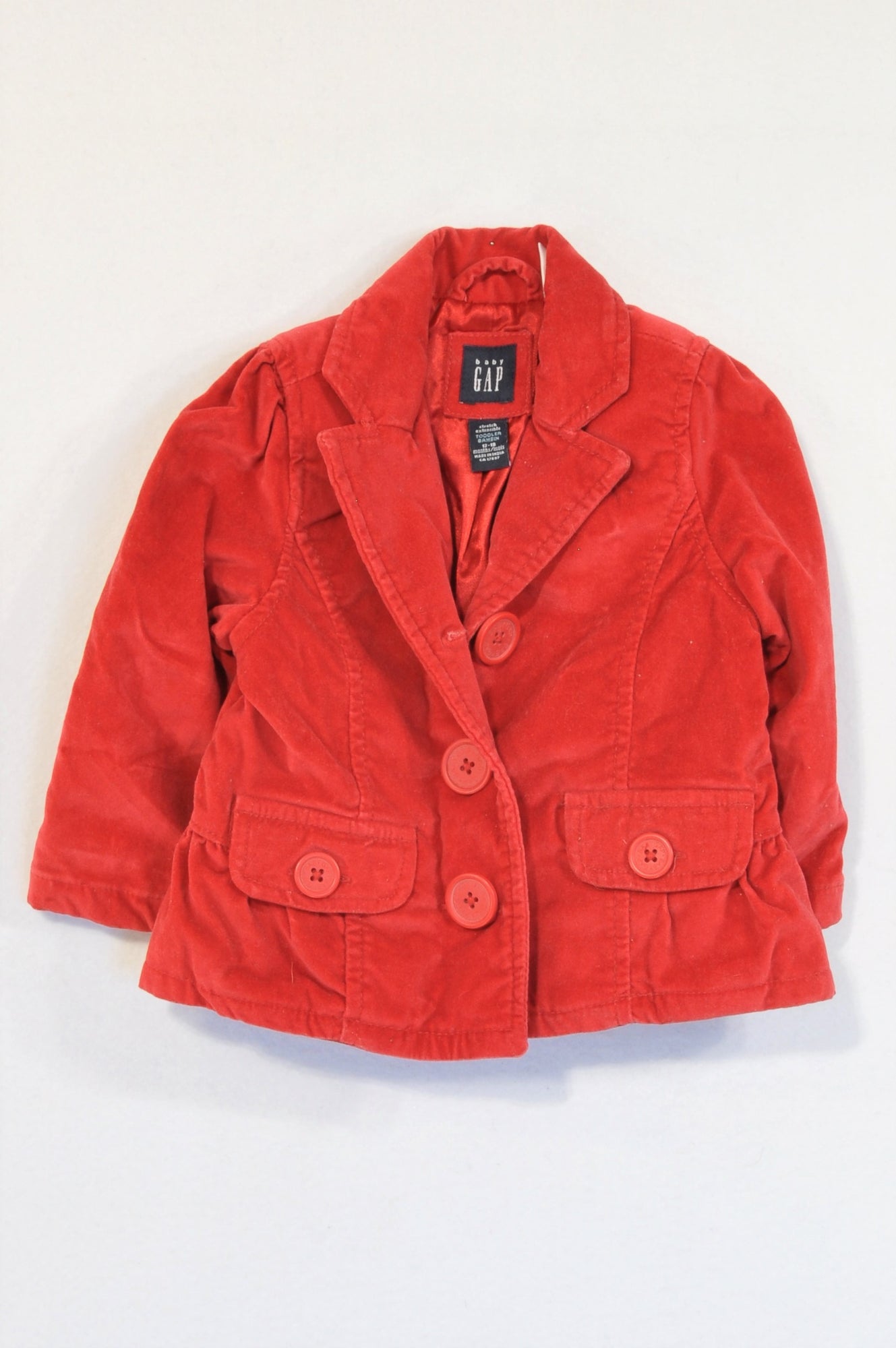 gap red coat