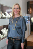 Sarah Hutchings at Orsini Fine Jewellery store in Parnell, Auckland, NZ