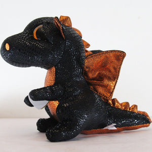 black dragon stuffed animal