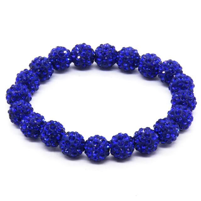 dark blue crystal bracelet