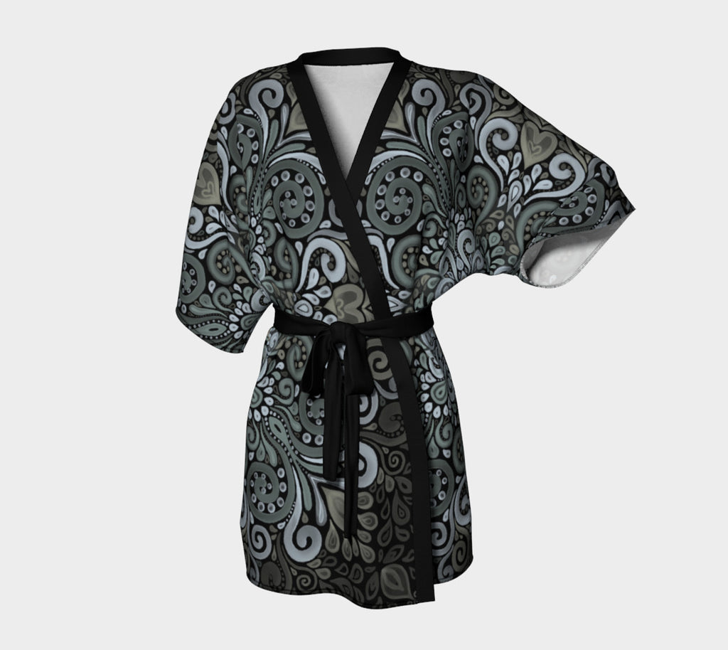 bohemian kimono robe