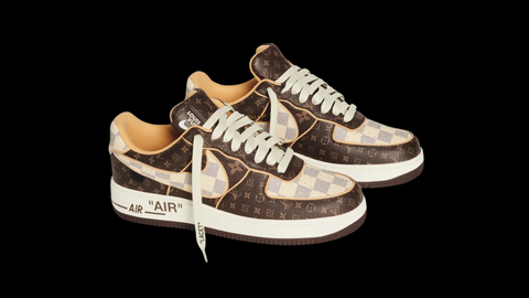 Louis Vuitton x Nike Air Force 1s Sell for a Total of $25.3 Million ...