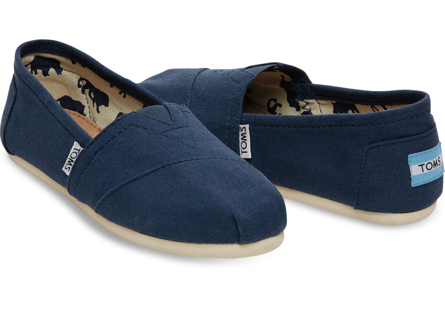 toms alpargata navy