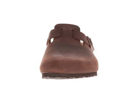 birkenstock boston soft footbed habana oiled leather