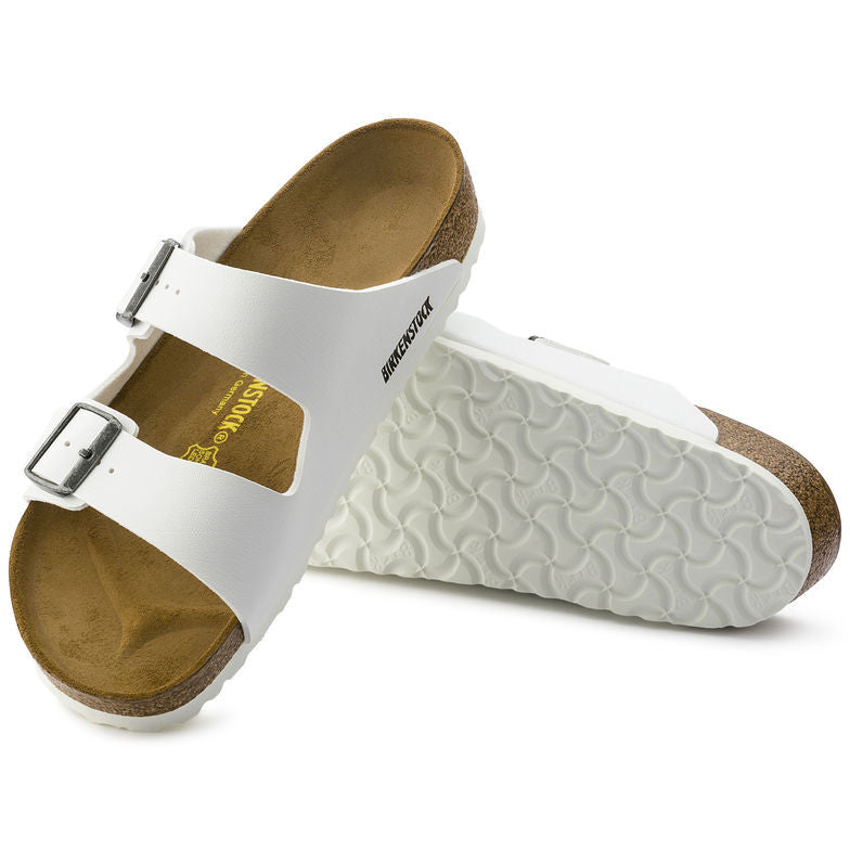 womens arizona birkenstock white