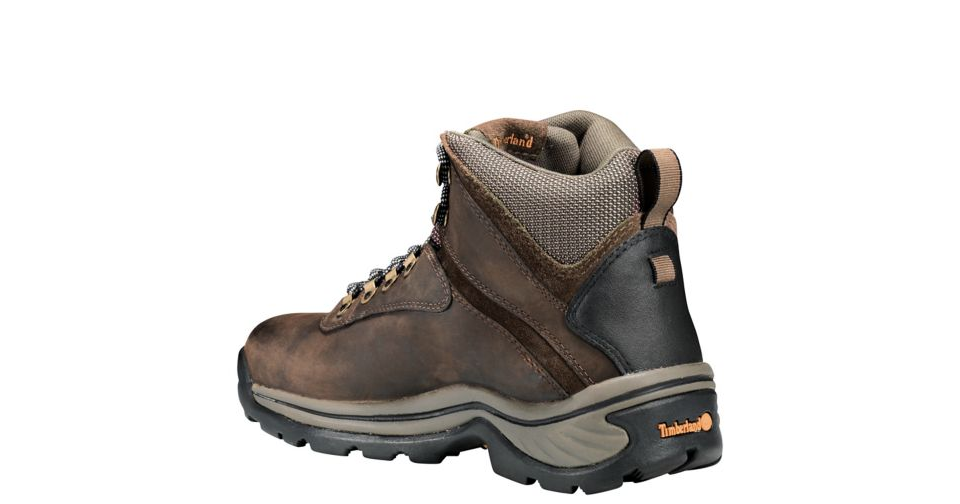 men's white ledge waterproof hiking boot