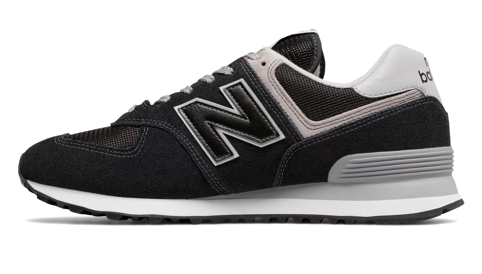 New Balance Men's Shoe Black 574 Classic - Foot Paths Shoes