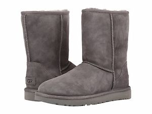 grey classic short uggs