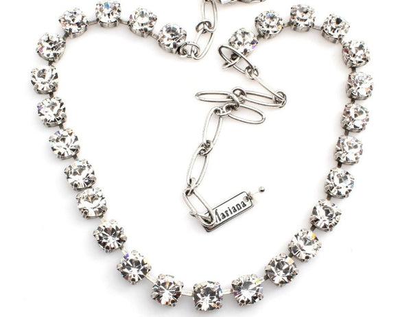 Clear Sparkly Must Have Crystal Necklace