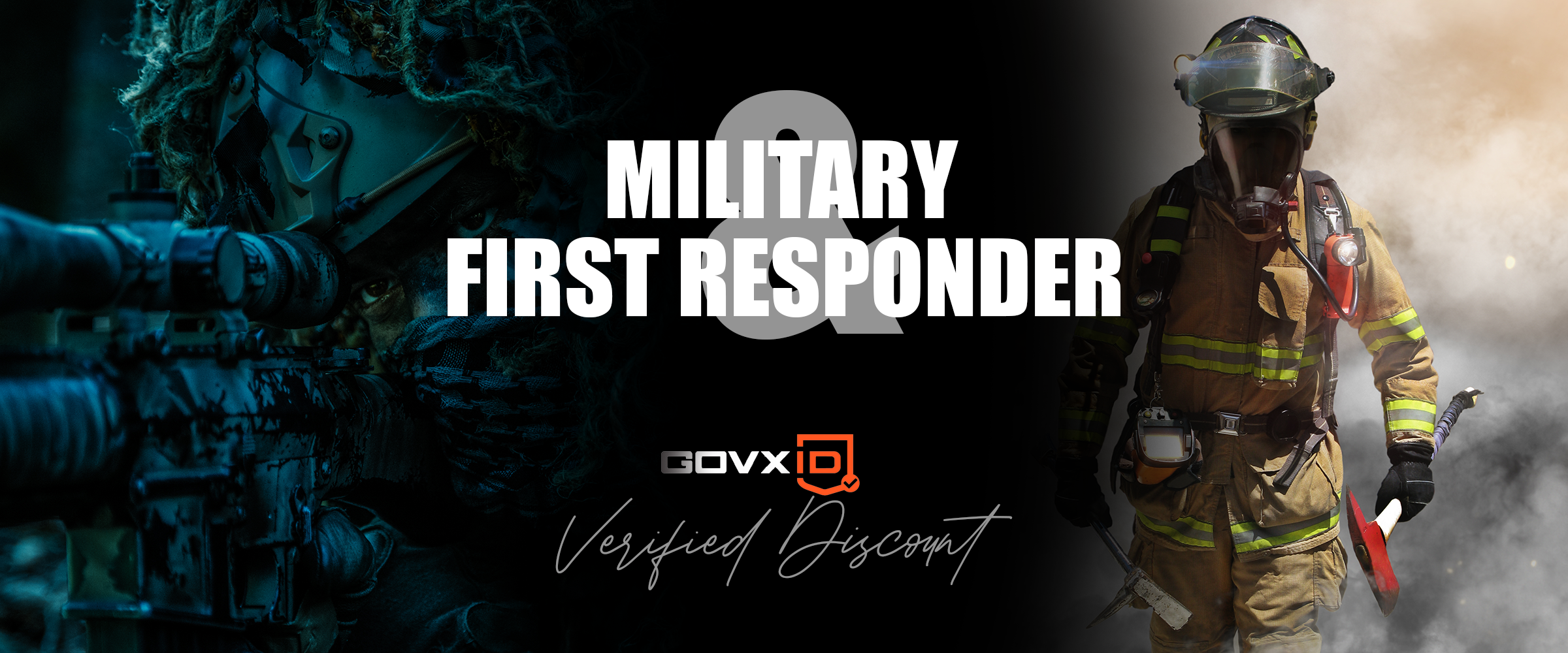 Military & First Responder discount