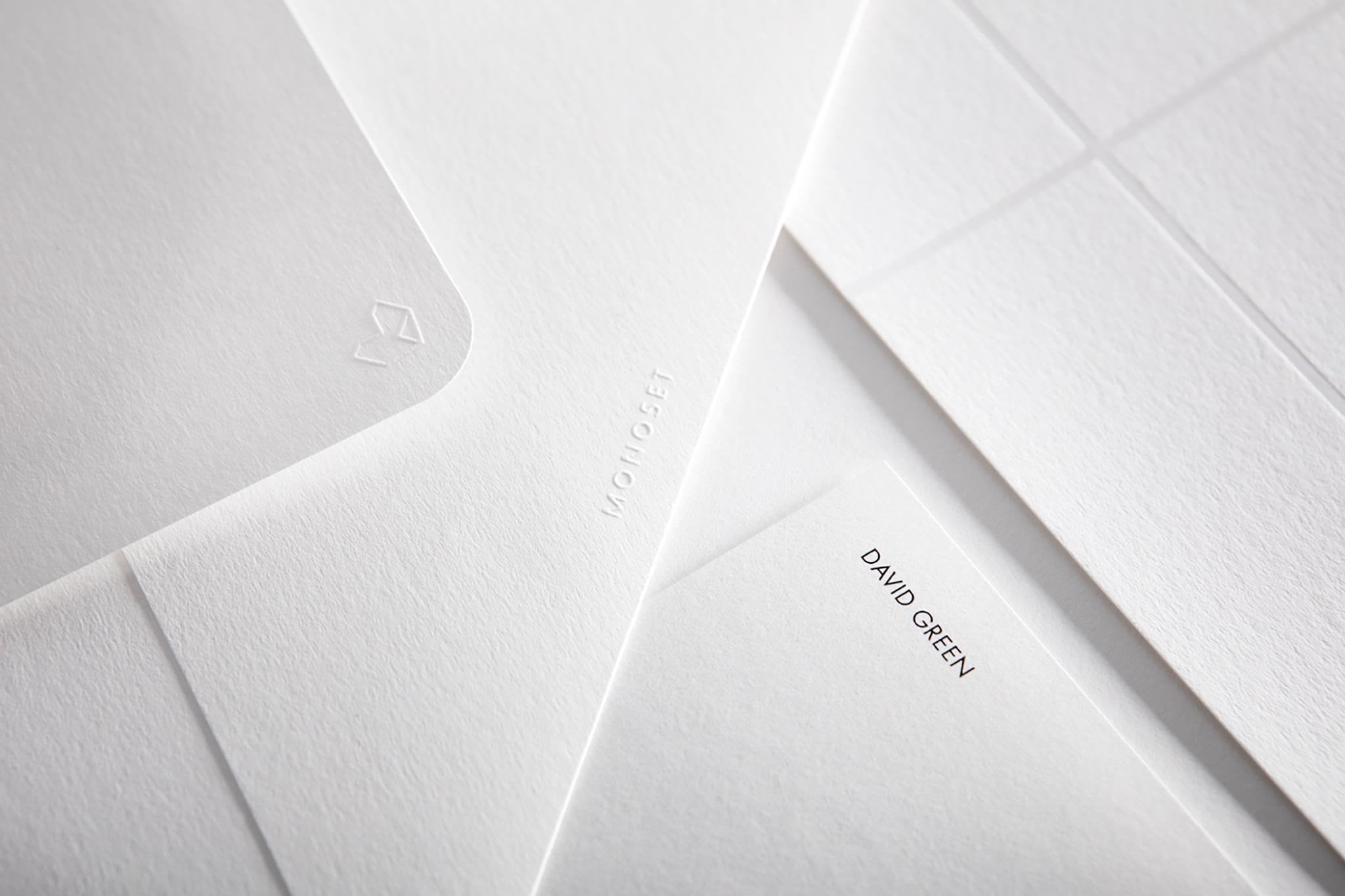 Minimalist Letterheads – Monoset