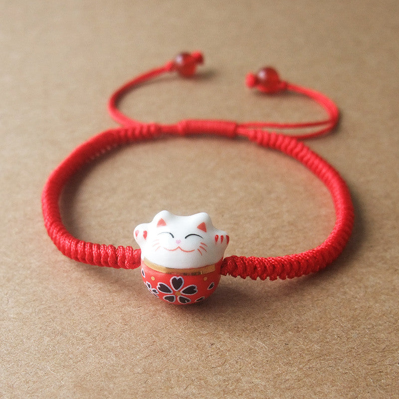 ceramic lucky cat