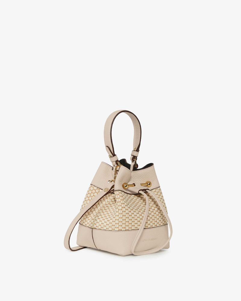 Lana Osette Midi - Cotton Raffia/Leather Tan