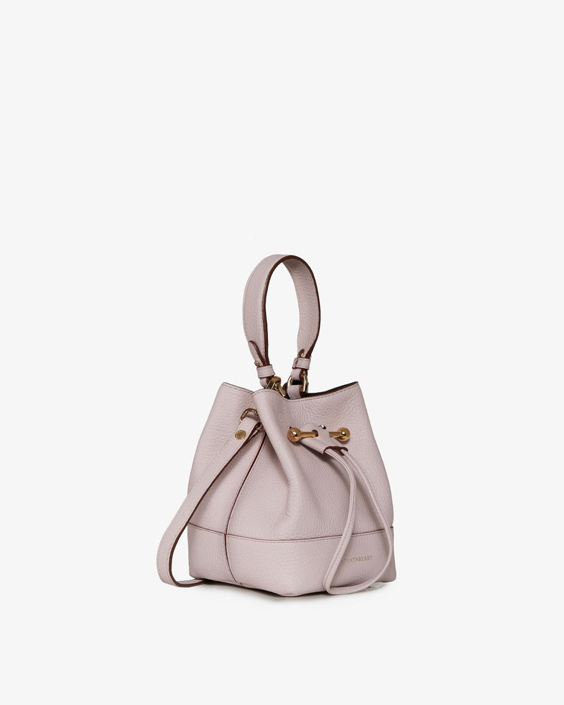 Strathberry - Lana Osette - Leather Mini Bucket Bag - White / Green for  Women