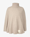 Picture of Cashmere Wool Ribbed Poncho