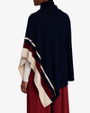 Picture of Pure Cashmere Asymmetric Poncho