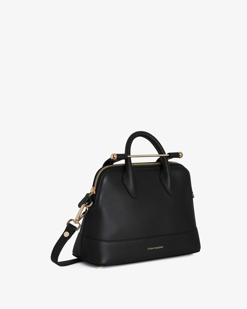 Strathberry Leather Mini Bag - Black Mini Bags, Handbags