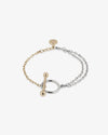 Picture of T Bar Dual Chain Bracelet