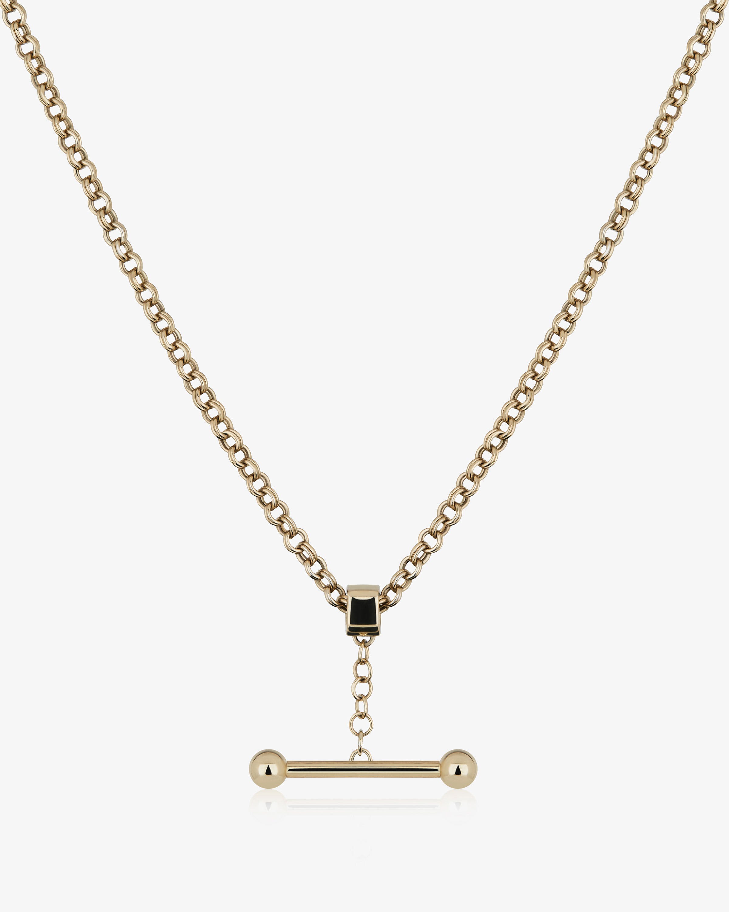 Octavia T Bar Chunky Chain Necklace - Big Metal London – BE Lifestyle  Boutique
