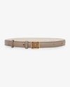 Picture of Strathberry Monogram Thin Buckle Belt