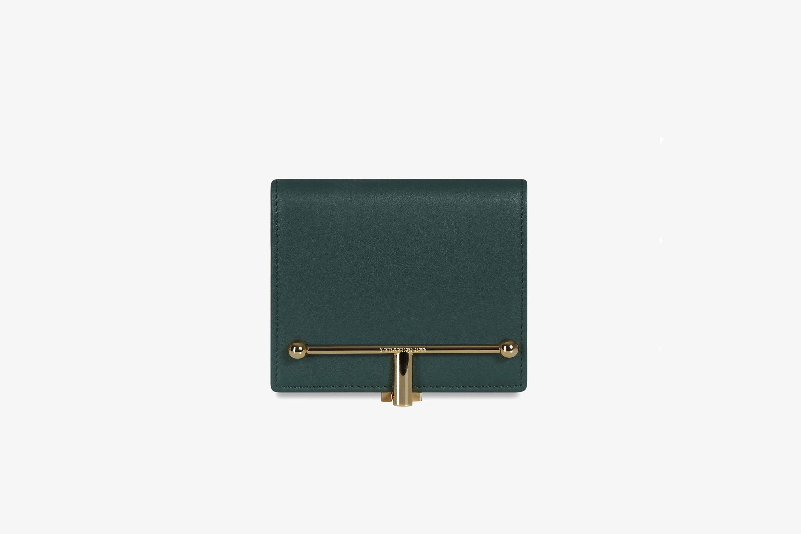 A view showcasing our Melville Street Wallet - Bottle Green
