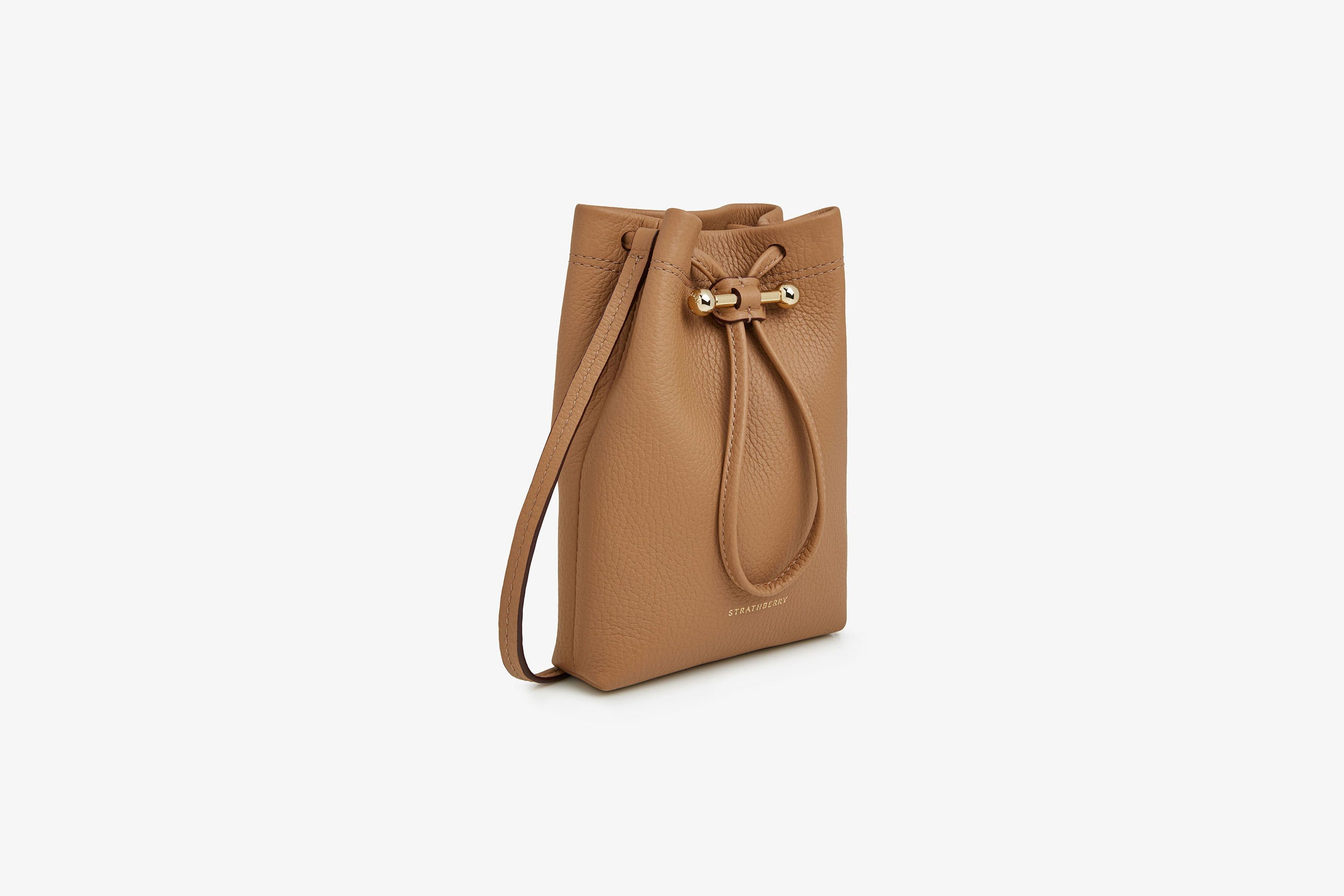 A view showcasing our Osette Midi Pouch - Caramel