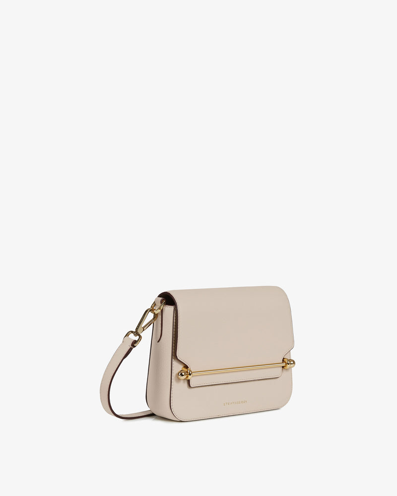 Strathberry Lana Midi Patchwork Leather Bucket Bag - Tan