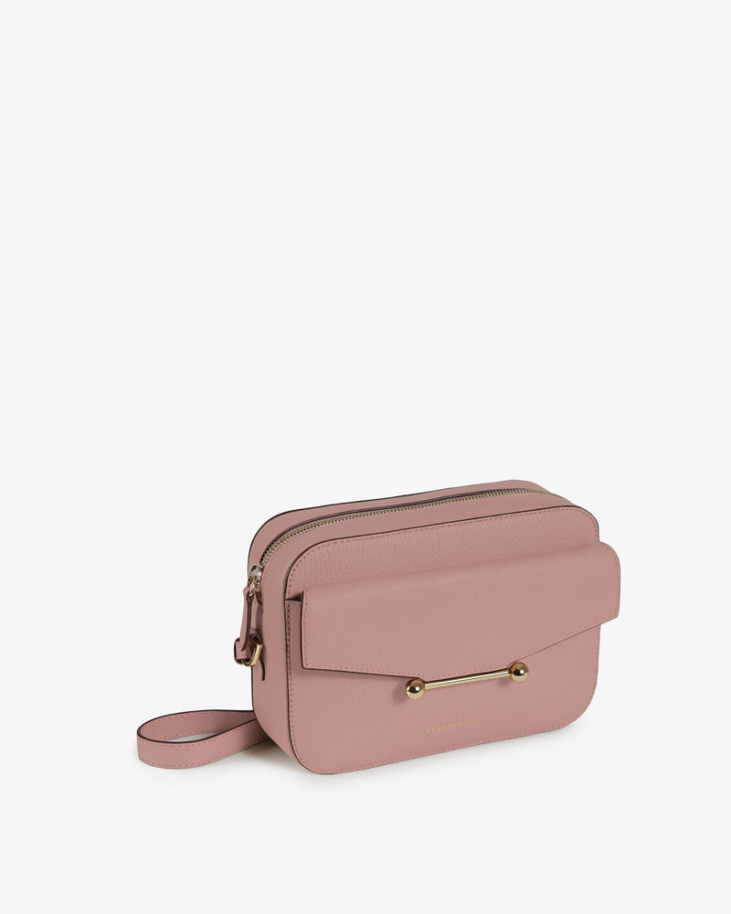 Strathberry MINI CRESCENT - Handbag - soft pink/light pink