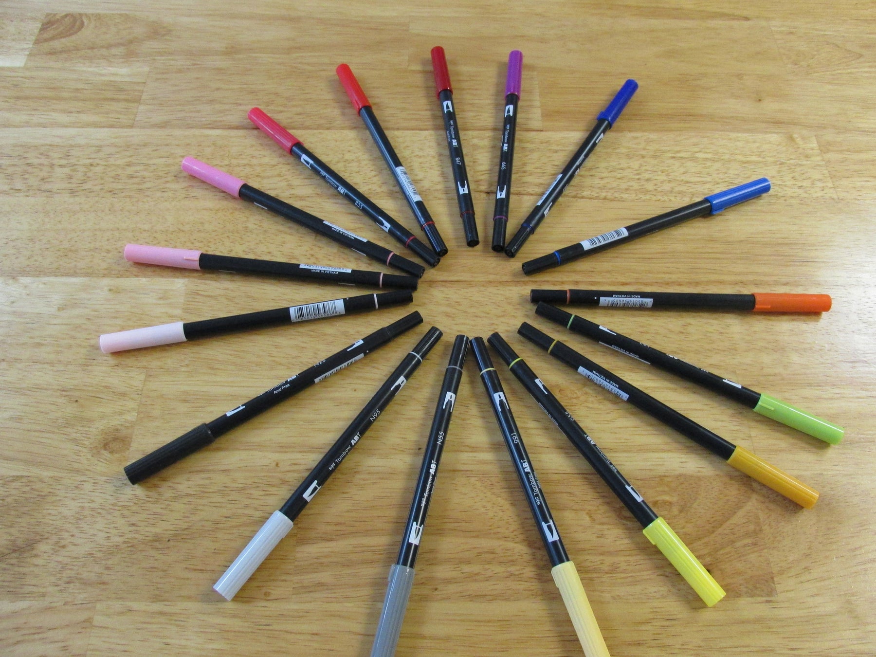 Tombow Dual Brush Pen Art Markers, Citrus, 10-Pack – East Coast