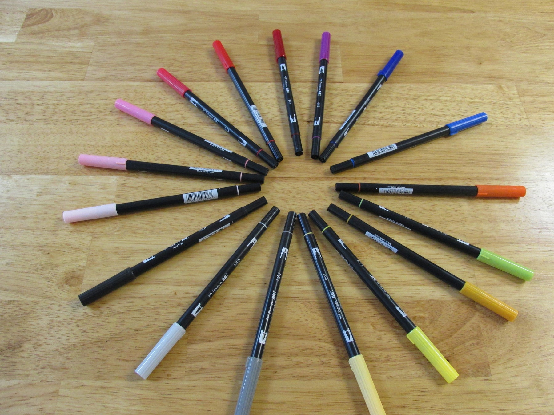 Tombow 10ct Dual Brush Pen Art Markers - Citrus : Target