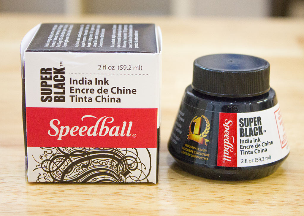 speedball super black india ink tattoo