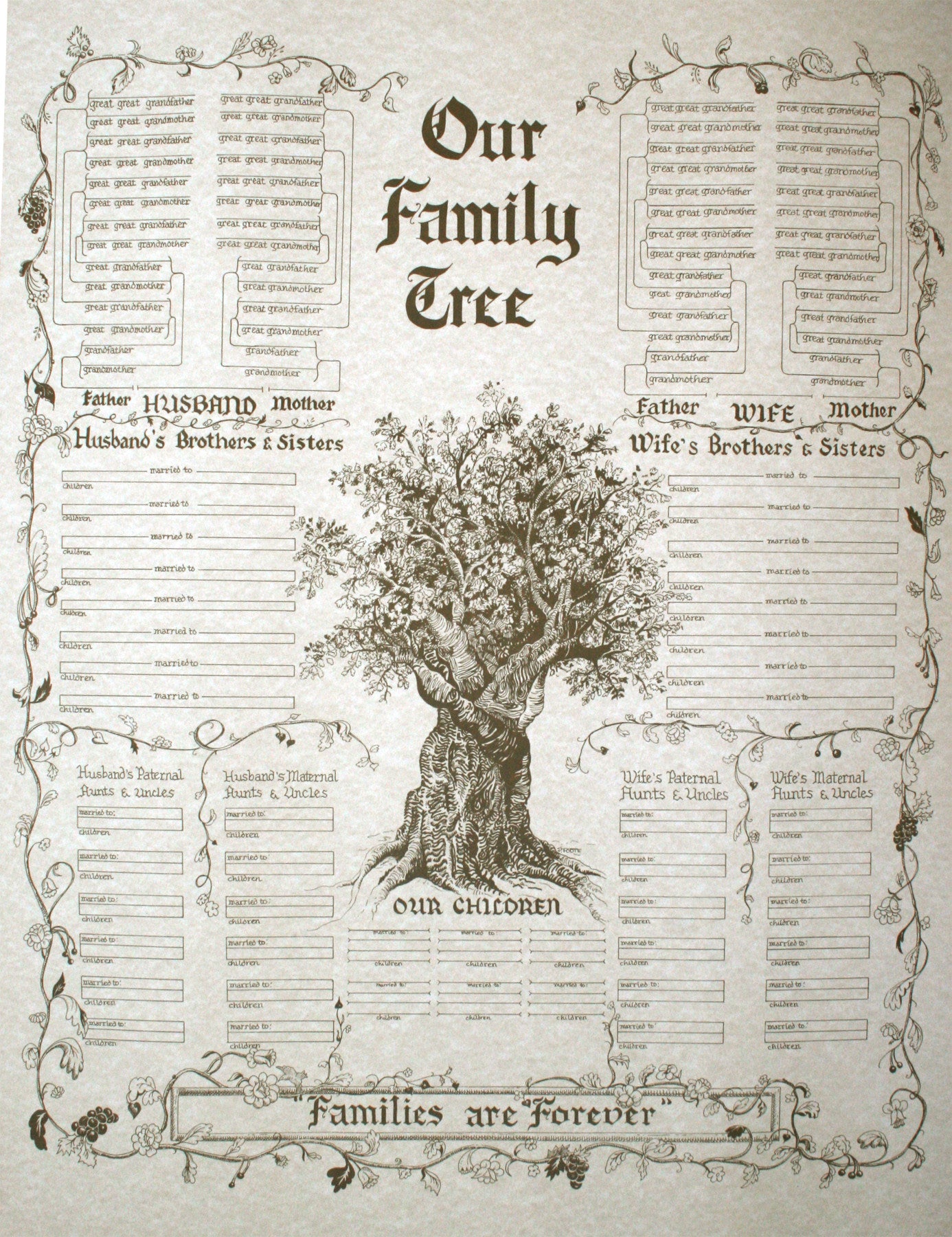 our family tree now