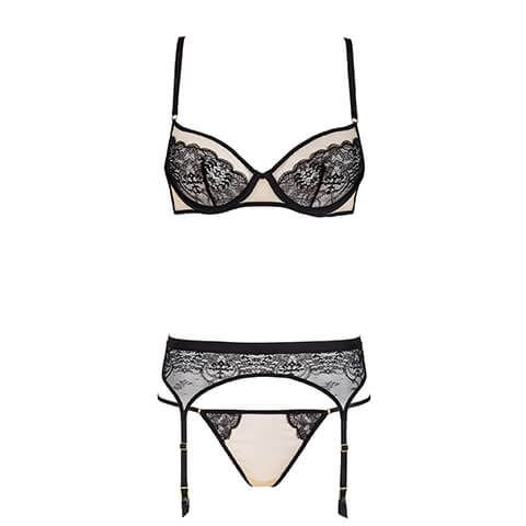 3 piece lingerie sets