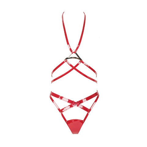 Red Hot Leather Harness