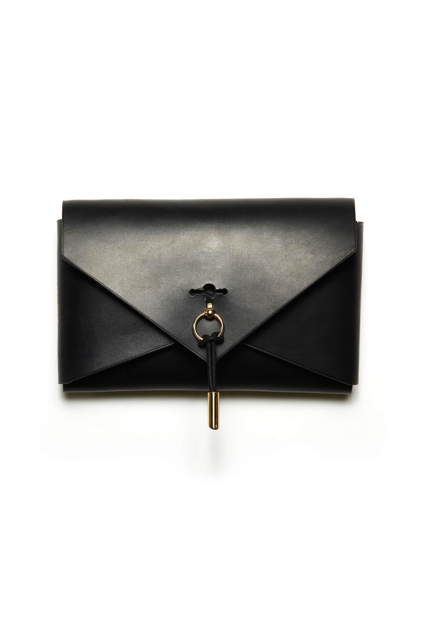 leather envelope purse