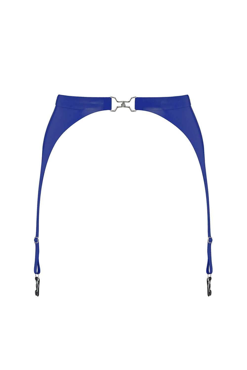 navy garter belt