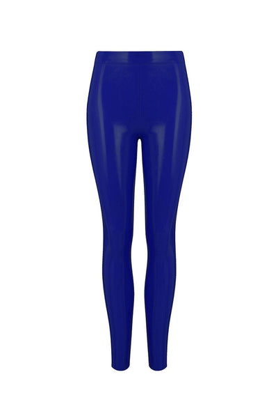 Elissa Poppy Latex Leggings • Haute Couture Fetish Clothing Darkest Fox 8657