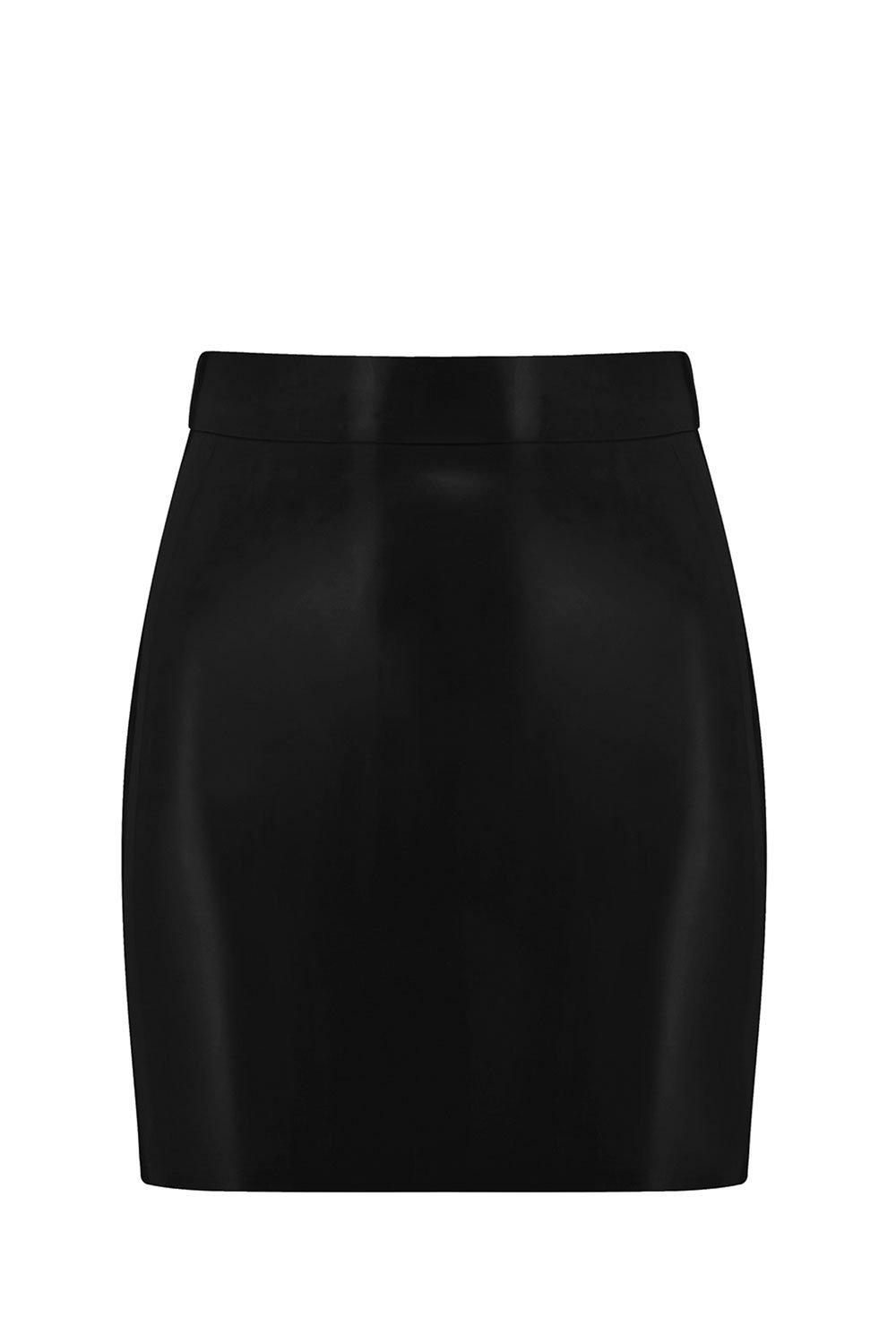 Latex Mini Skirt • Haute Couture Fetish Clothing • Elissa Poppy ...