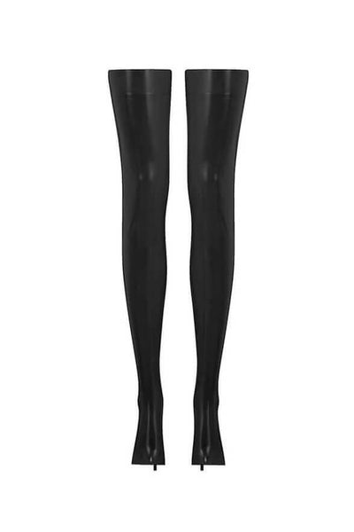 Sigma Latex Stockings • Haute Couture Fetish Lingerie • Elissa Poppy ...