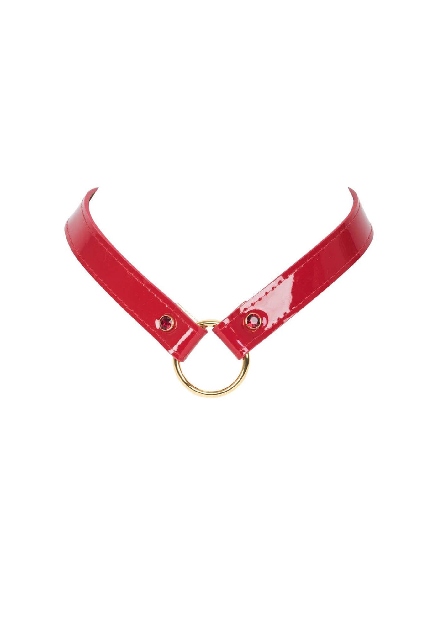 Red Hot Collar Choker • Fräulein Kink • Luxury Bondage Accessories ...