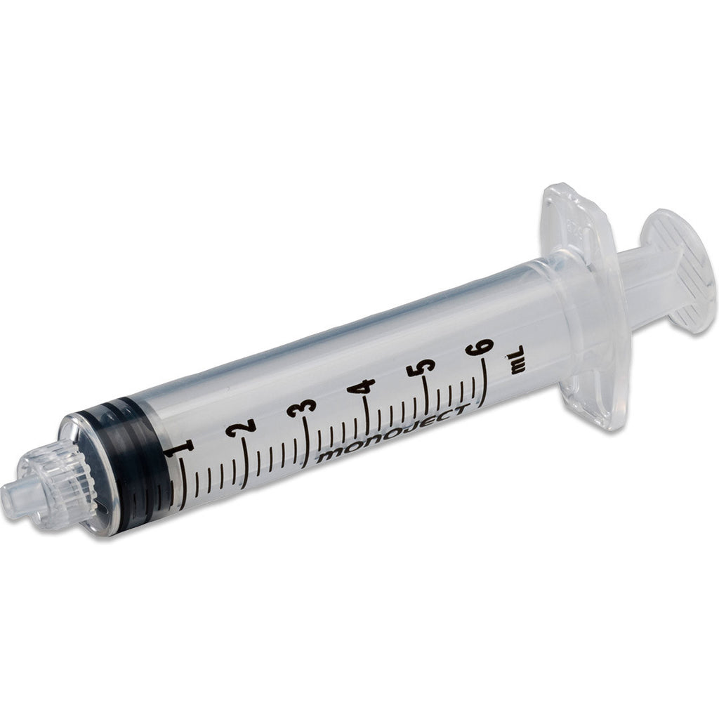 Monoject™ Standard Syringes 6mL Luer-Lock Tip Soft Pack - 1180600777 ...