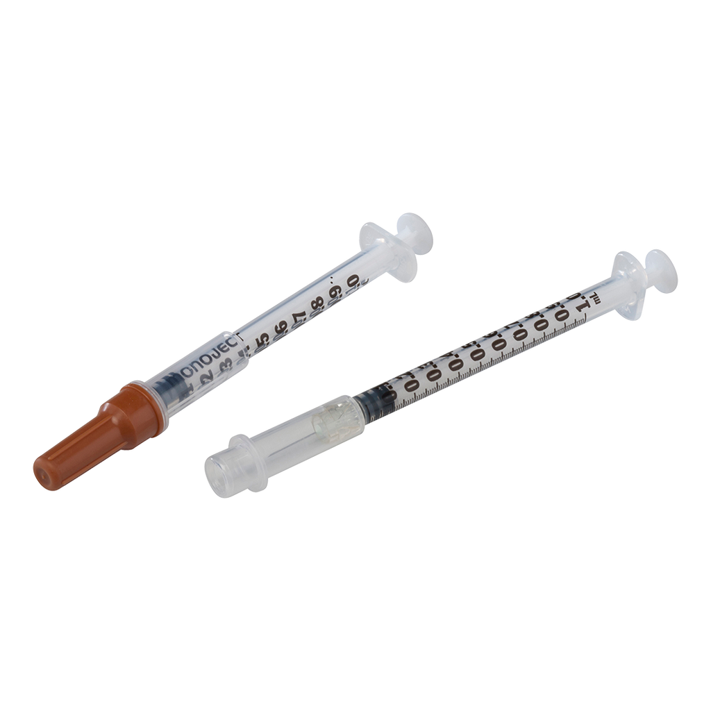 Monoject™ Tuberculin Safety Syringes 1ml 88815112 Medsitis