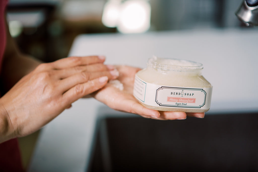 Honey Grapefruit Sugar Scrub