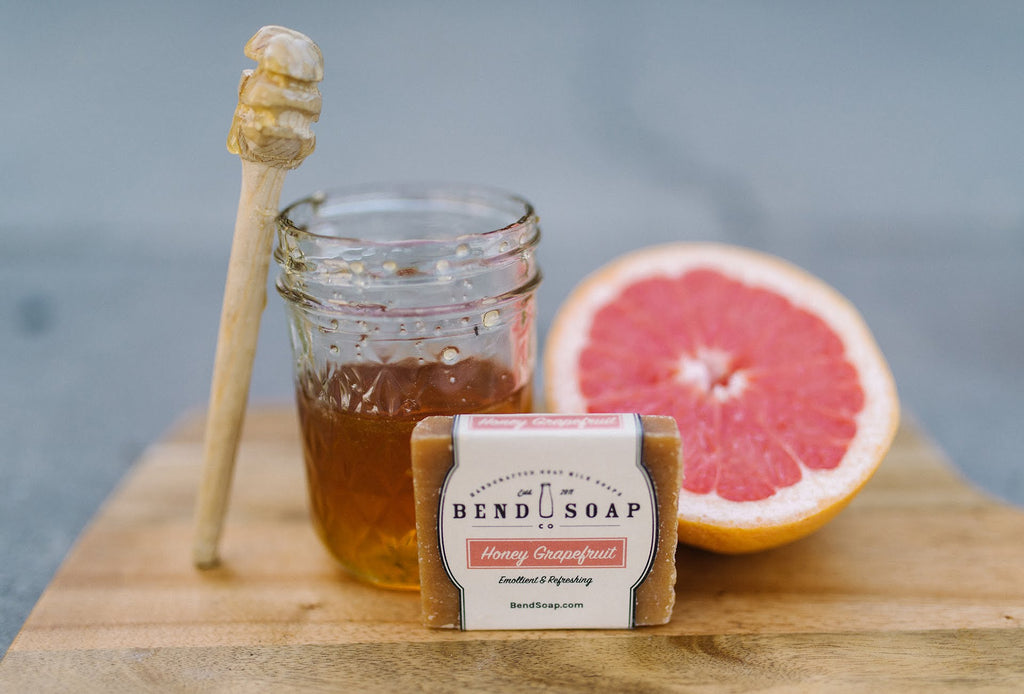 Honey Grapefruit Goat Milk Soap - Bend Soap Company