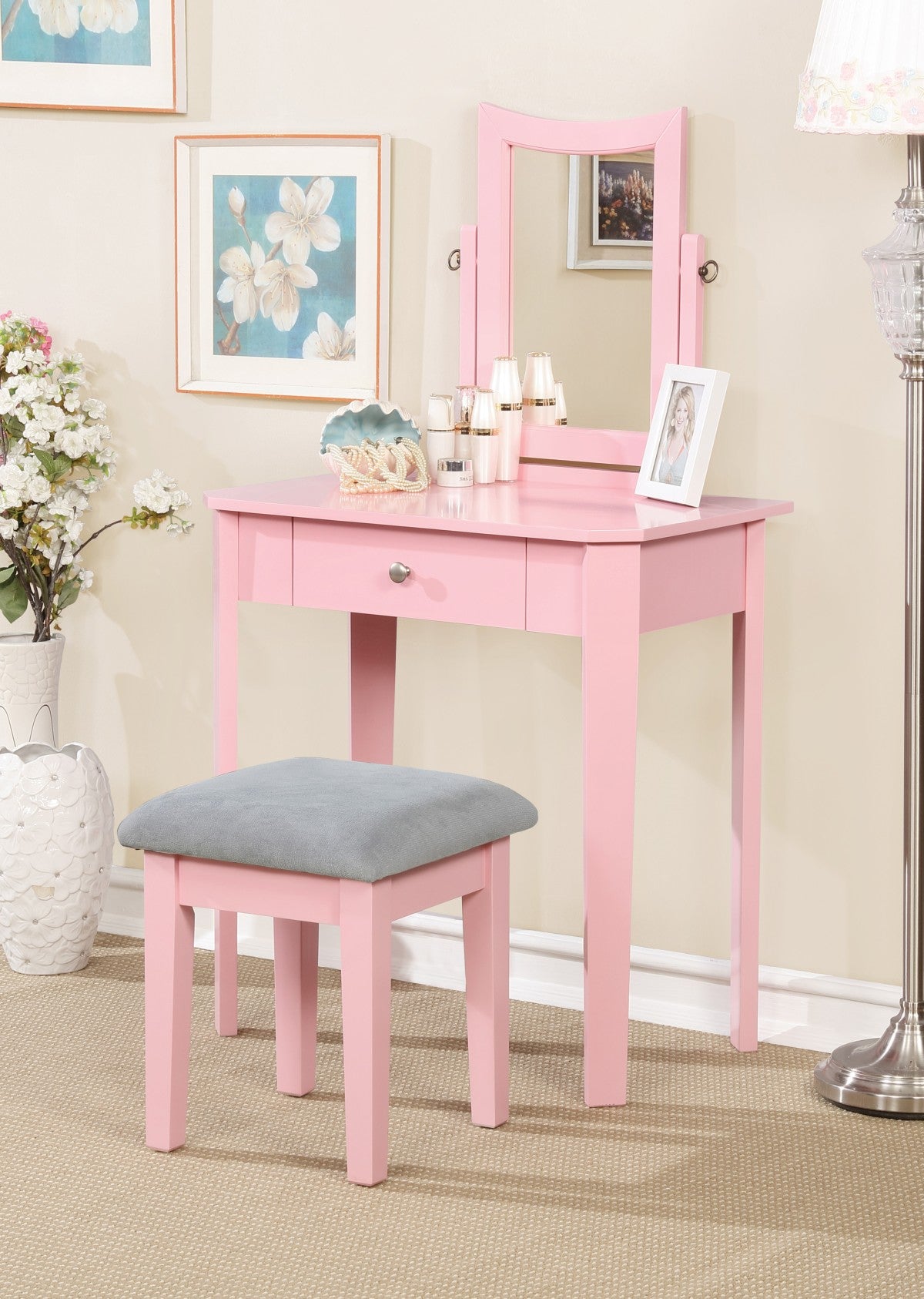 Vanity Set - Pink
