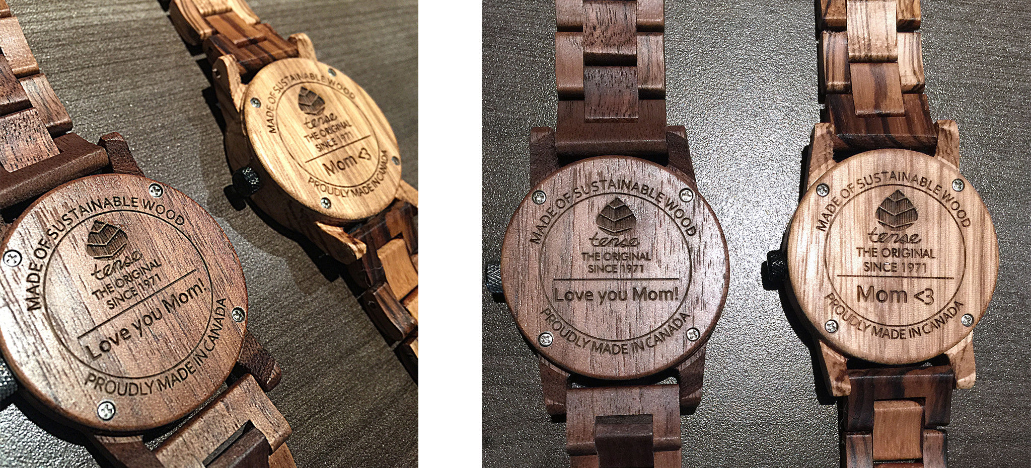 Tense Watches - Custom Engraved Watches For Mother's Day
