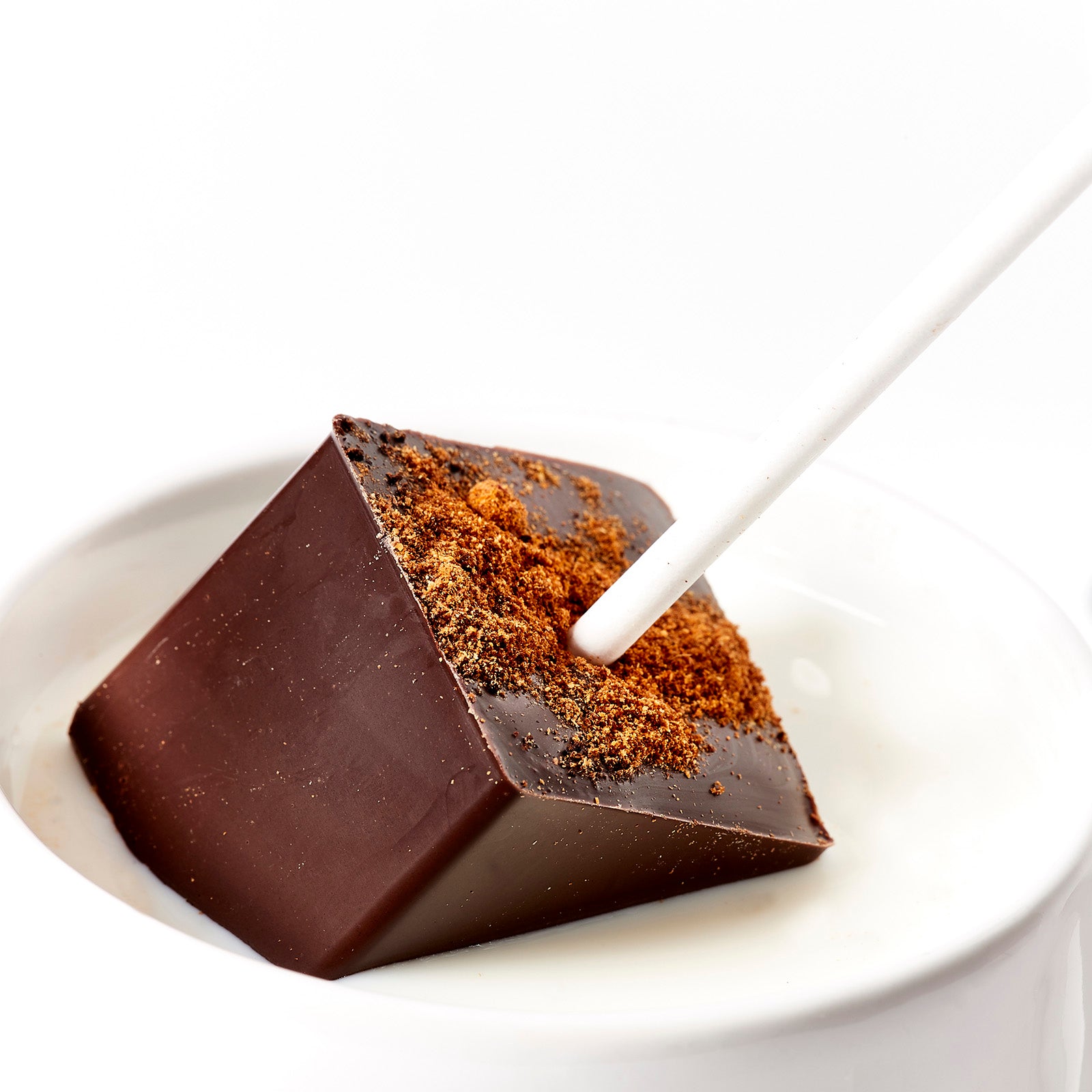Hot Chocolate Stirrers: Dark Chocolate + Cinnamon