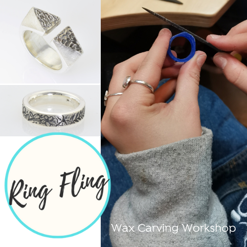 ring fling wax carving workshop