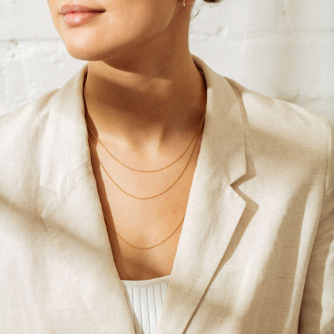 18ct Yellow Gold Cable Chain