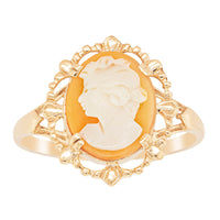 Deja Vu 9ct Yellow Gold Onyx Signet Ring - Walker & Hall